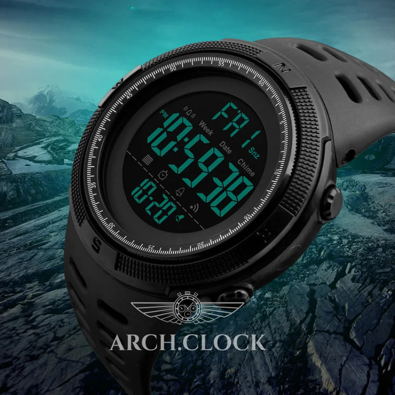 Часы Skmei 1251 All Black, фото 3