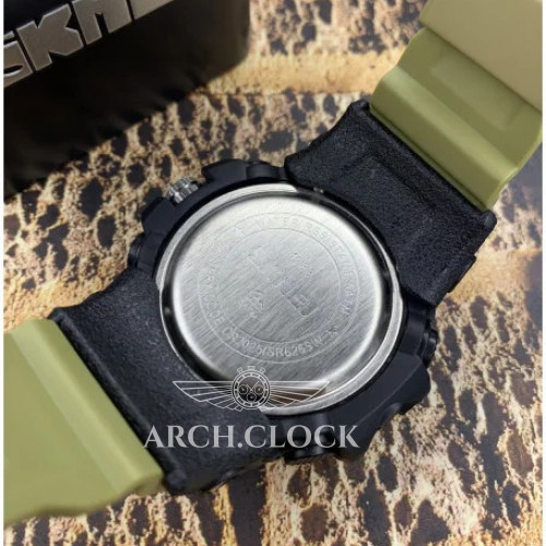 Skmei 1283 Black-Khaki Wristband