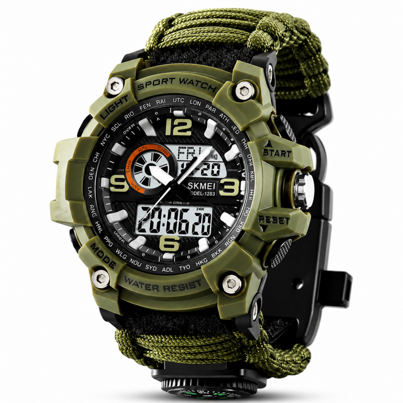 Часы Skmei 1283NAG Army Green, фото 1