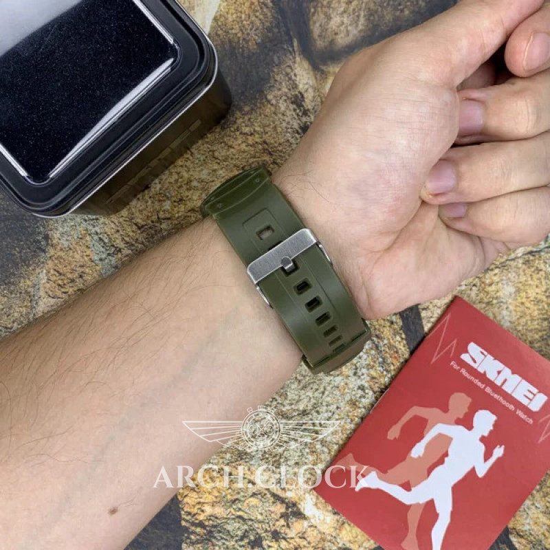 Часы Skmei 1301AG army green Smart Watch, фото 5