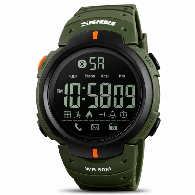 Skmei 1301AG army green Smart Watch
