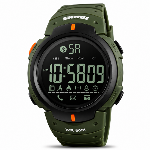 Skmei 1301AG army green Smart Watch