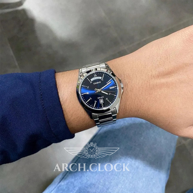 Годинник Casio MTP-1370D-2A2, фото 7