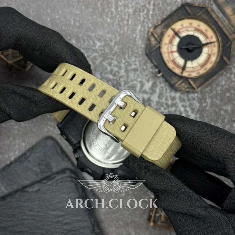Часы Skmei 1384 Black-Khaki Wrisband, фото 4