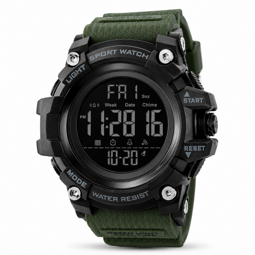Skmei 1384 Black-Military Wrisband