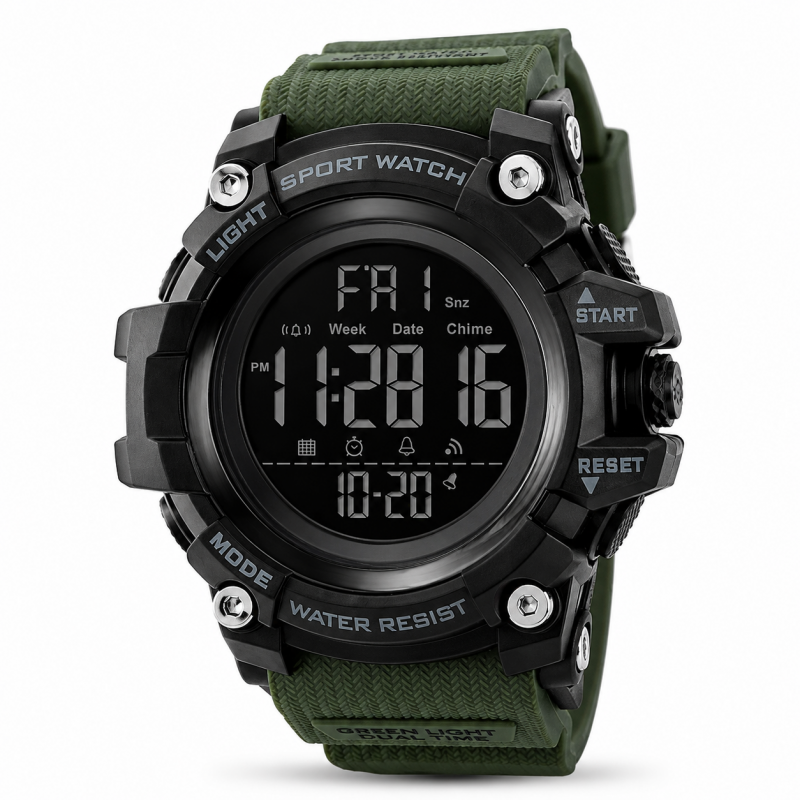 Часы Skmei 1384 Black-Military Wrisband, фото 1