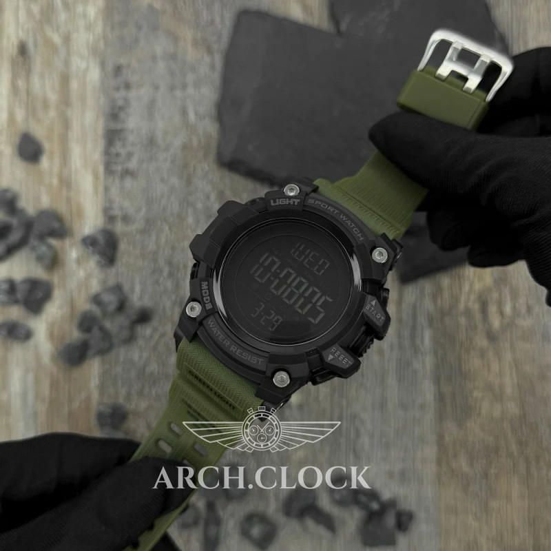 Часы Skmei 1384 Black-Military Wrisband, фото 4