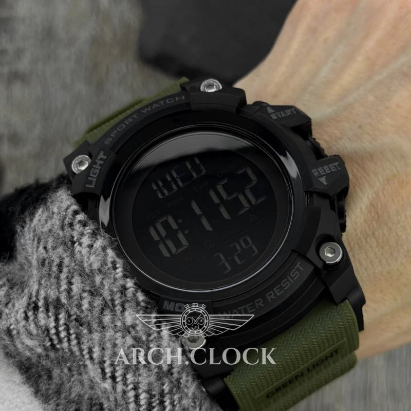 Часы Skmei 1384 Black-Military Wrisband, фото 5
