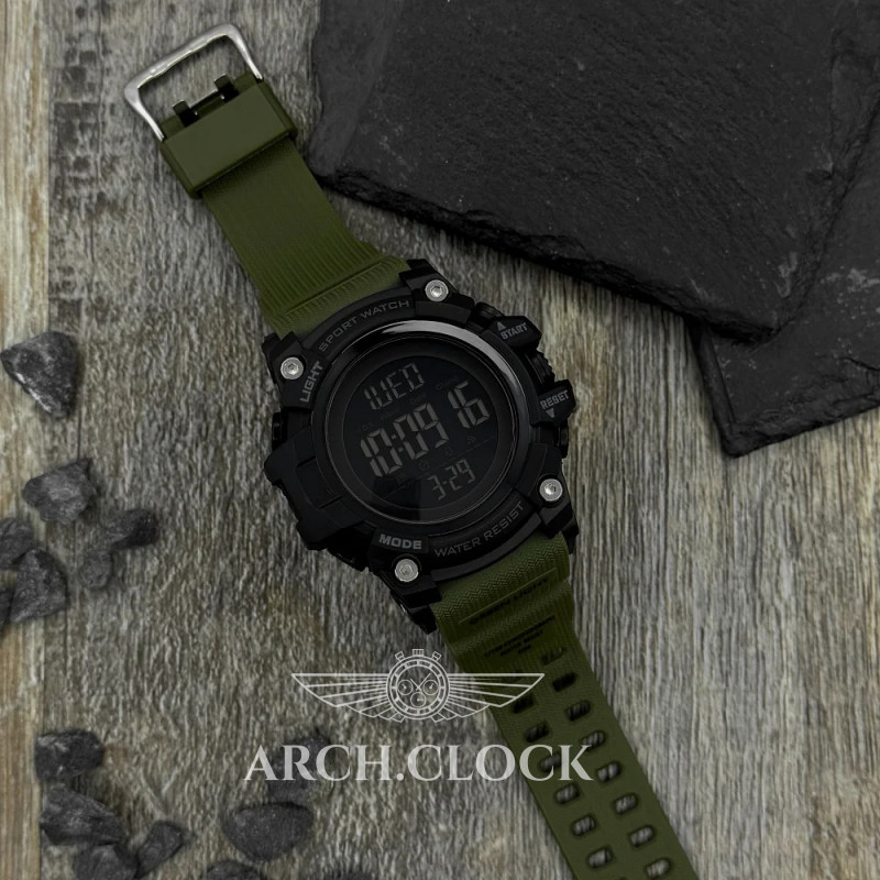 Часы Skmei 1384 Black-Military Wrisband, фото 7