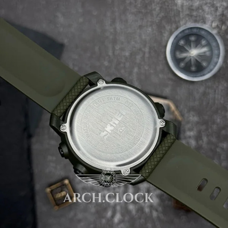Часы Skmei 1426AGBK Army Green-Black, фото 6