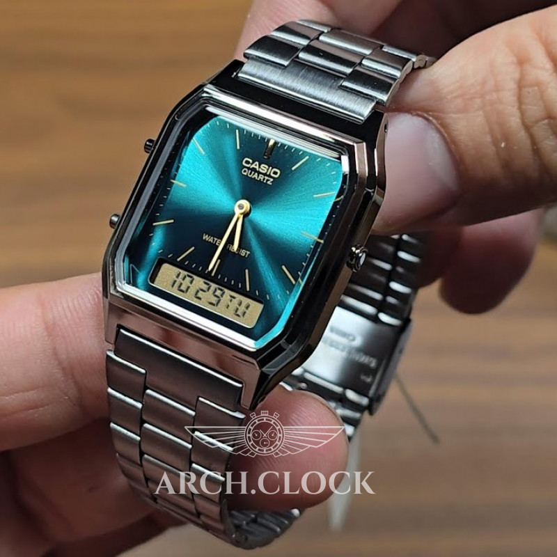 Часы Casio VINTAGE EDGY AQ-230EGG-3AEF, фото 2