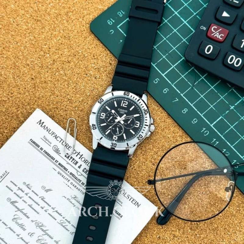 Годинник Casio MTP-VD300-1B, фото 2