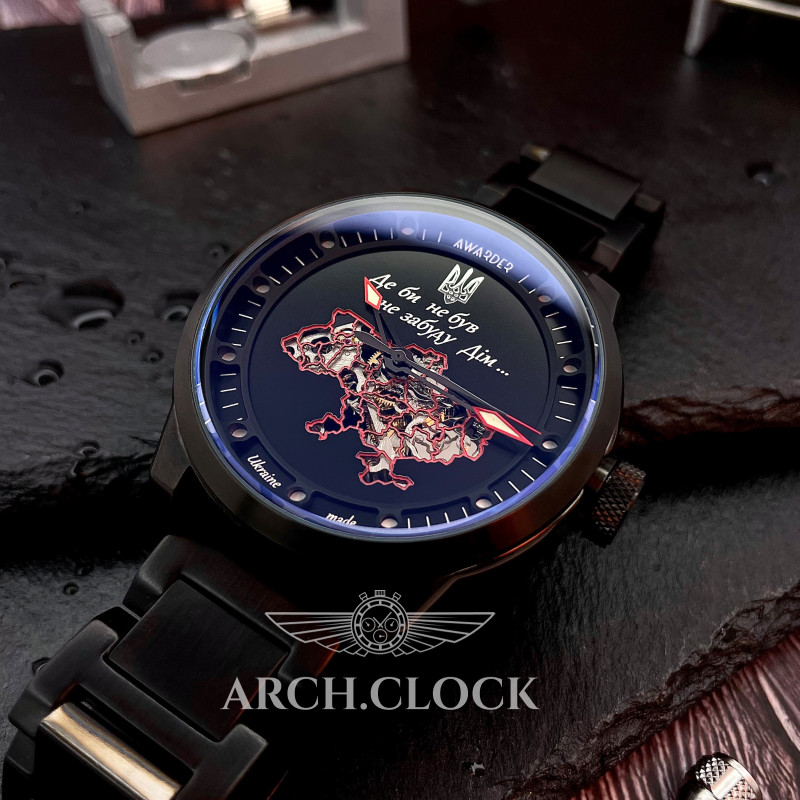 Годинник Awarder HOME-UA 10 ATM Black, фото 10