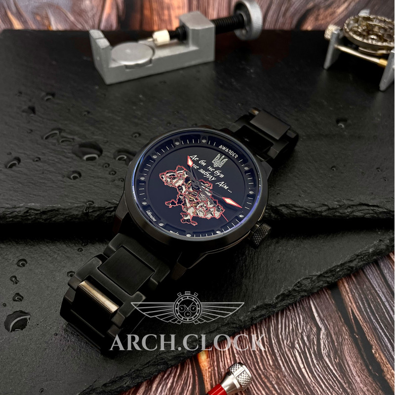 Годинник Awarder HOME-UA 10 ATM Black, фото 5