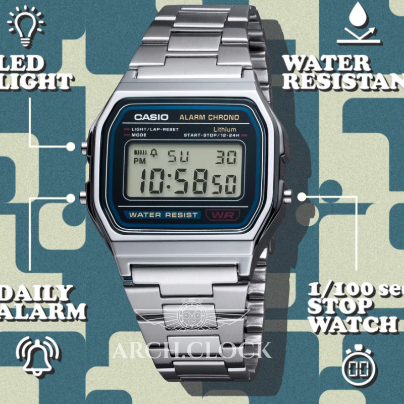 Годинник Casio A158WA-1D, фото 8