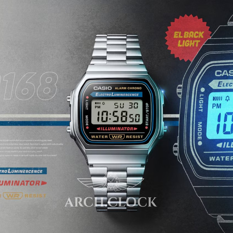 Годинник Casio A168WA-1W, фото 3