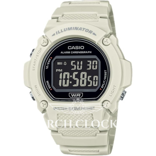 Casio W-219HC-8B