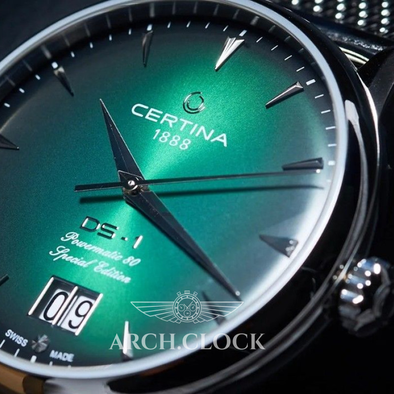 Годинник CERTINA C029.426.11.091.60 DS-1 BIG DATE POWERMATIC 80 LIMITED EDITION, фото 13