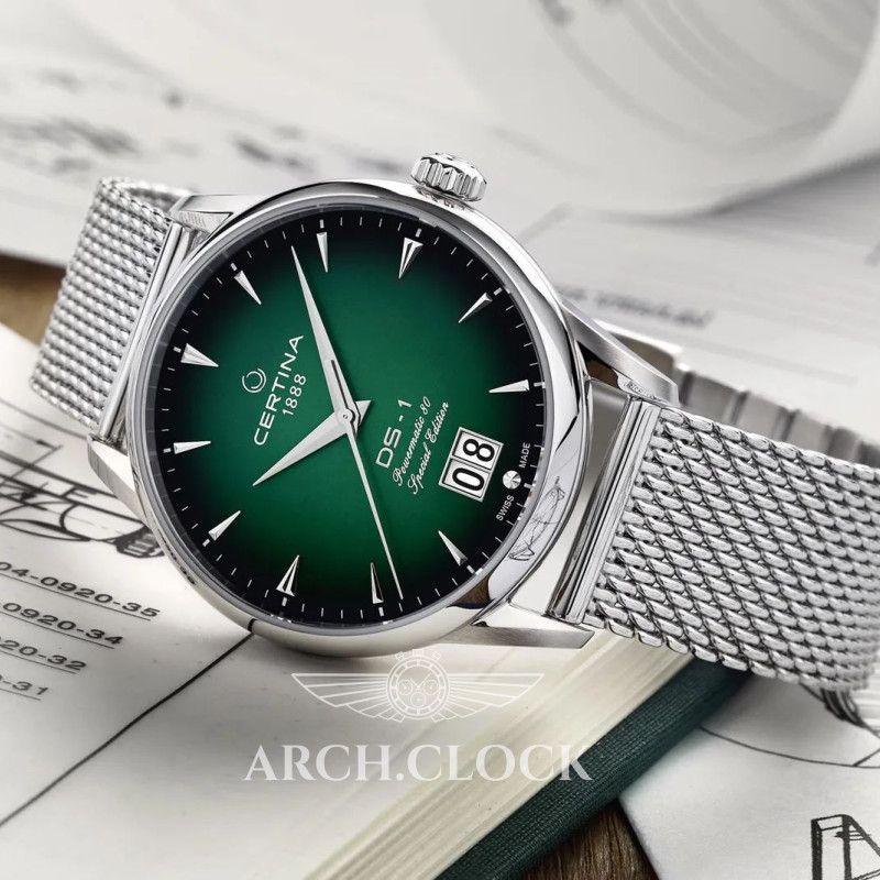 Годинник CERTINA C029.426.11.091.60 DS-1 BIG DATE POWERMATIC 80 LIMITED EDITION, фото 21