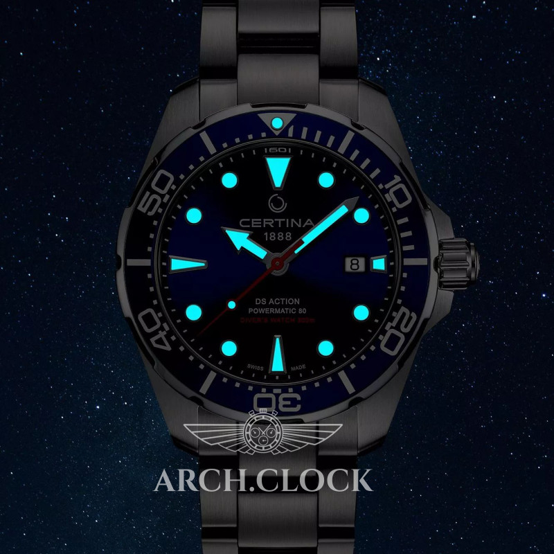 Годинник CERTINA C032.407.11.041.00 DIVER 300m, фото 13