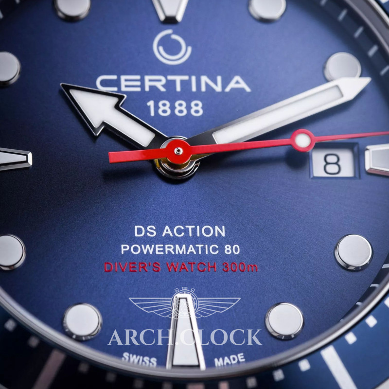 Годинник CERTINA C032.407.11.041.00 DIVER 300m, фото 6