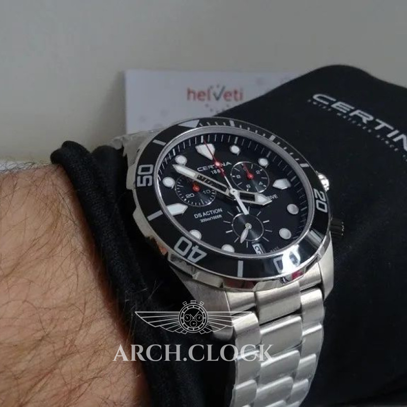 Годинник CERTINA C032.417.11.051.00 Chronograph DIVER 300m, фото 9