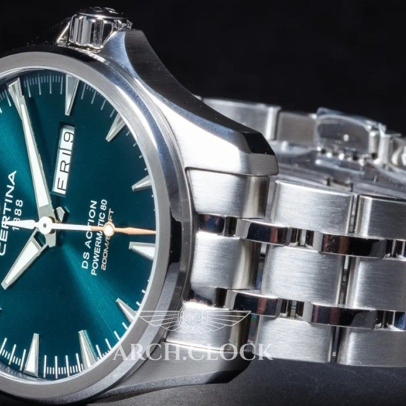 Годинник CERTINA C032.430.11.091.00 Aqua DS Action Day-Date Powermatic 80 200m, фото 11