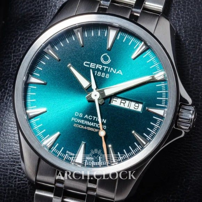 Годинник CERTINA C032.430.11.091.00 Aqua DS Action Day-Date Powermatic 80 200m, фото 6