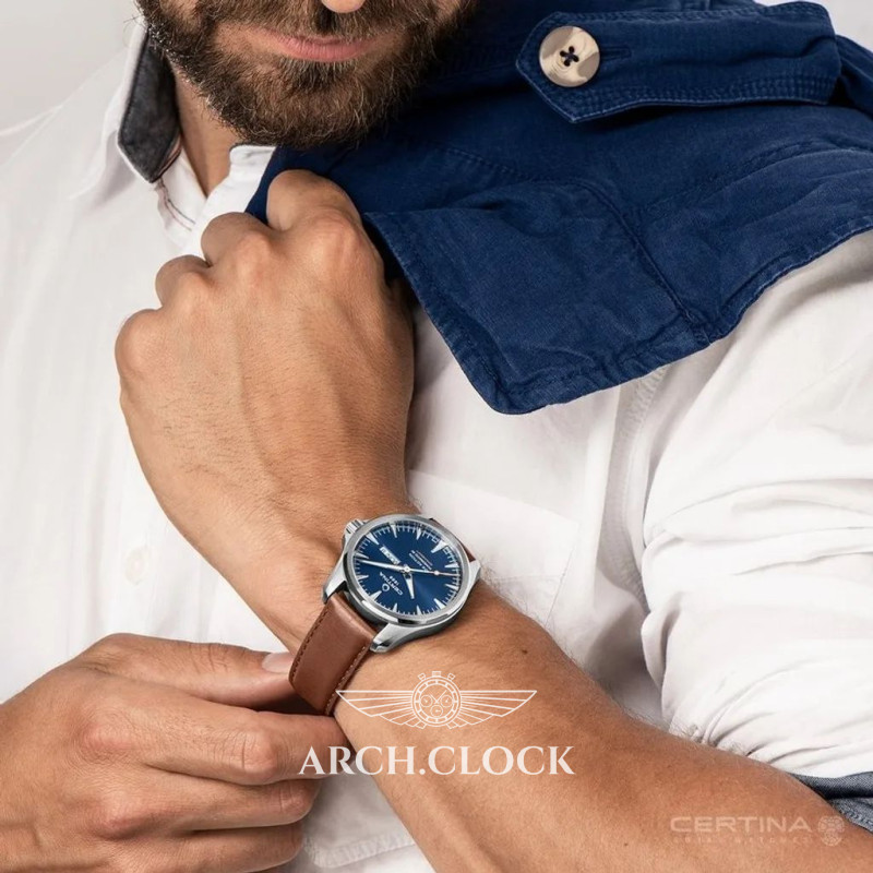 CERTINA DC Action C032.430.16.041.00 Powermatic 80 200m, фото 6