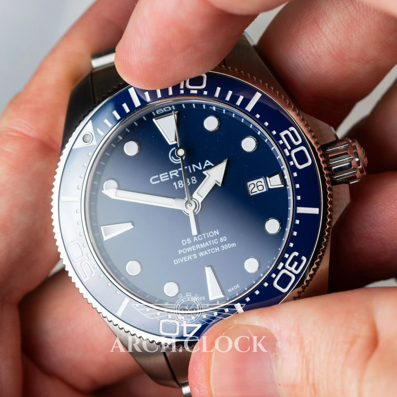 Годинник Certina C032.607.11.041.00 Aqua DS Action Diver 300m, фото 9