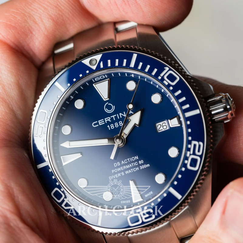 Годинник Certina C032.607.11.041.00 Aqua DS Action Diver 300m, фото 8