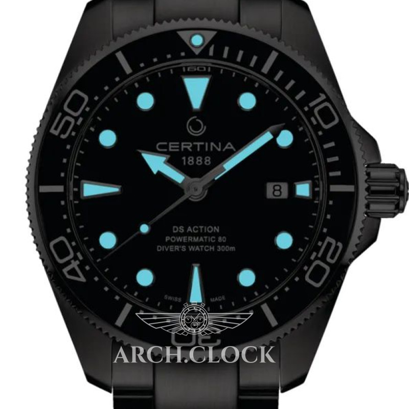 Годинник Certina C032.607.11.051.00 DS Diver 300m, фото 8