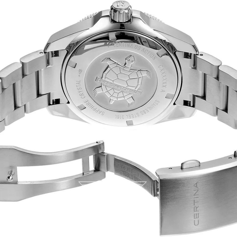Годинник Certina C032.607.11.091.00 DS Diver 300m, фото 8