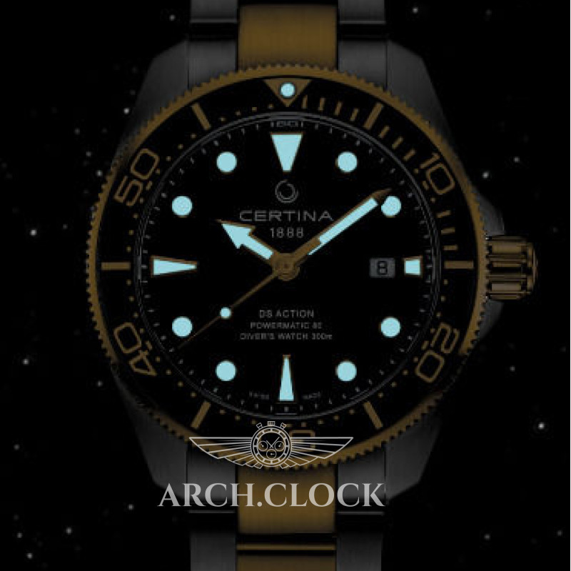 Годинник Certina C032.607.22.041.00 DS Diver 300m, фото 2