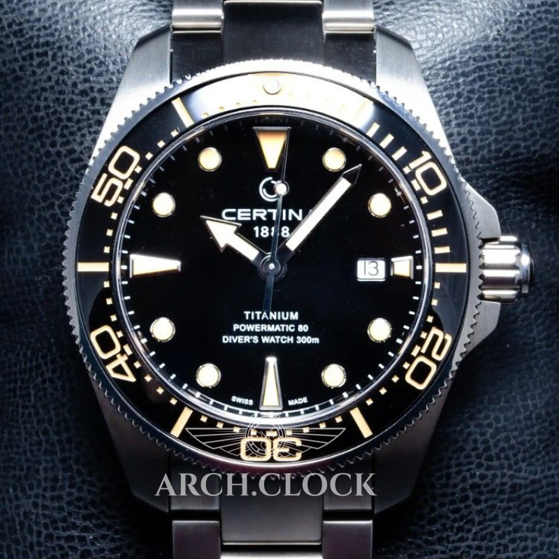 Годинник Certina C032.607.44.051.00 DS Diver 300m Titanium, фото 3