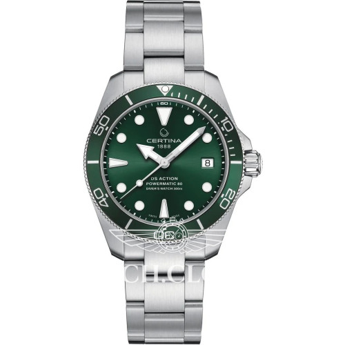 CERTINA C032.807.11.091.00 DS ACTION DIVER 300m Green