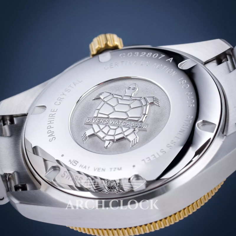 Годинник Certina C032.807.22.051.01 DS DIVER Powermatic 80 300m, фото 5