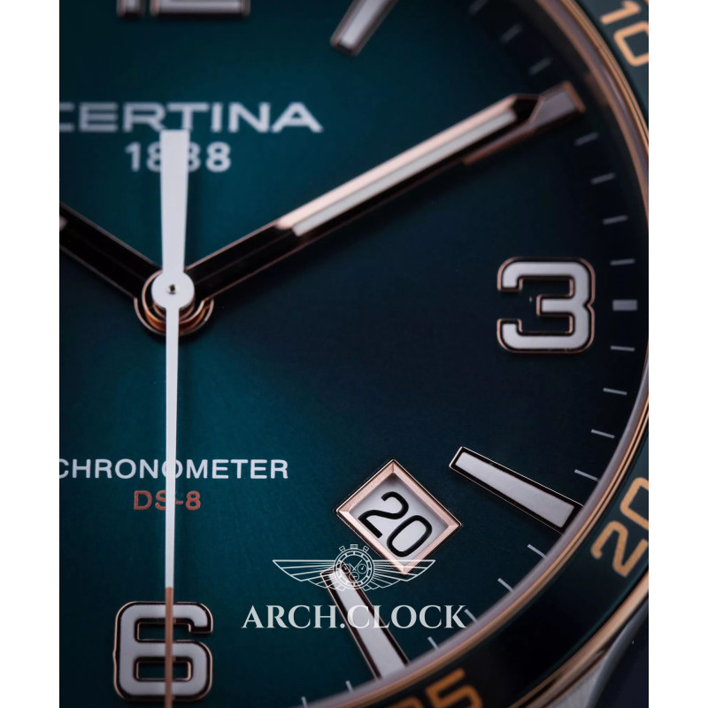 CERTINA C033.851.21.097.00 100m Chronometer, фото 8
