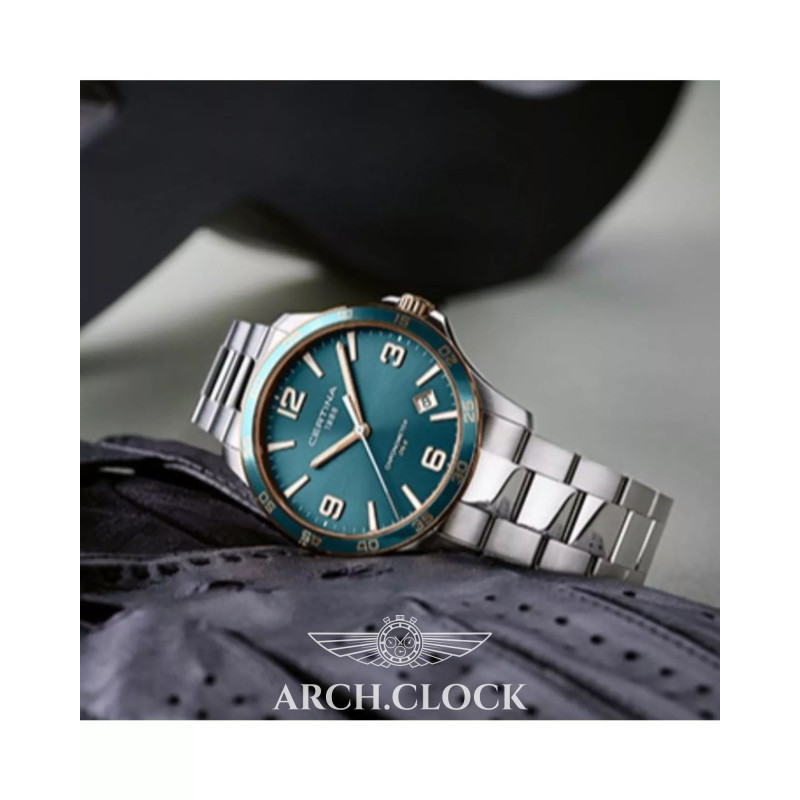 CERTINA C033.851.21.097.00 100m Chronometer, фото 9