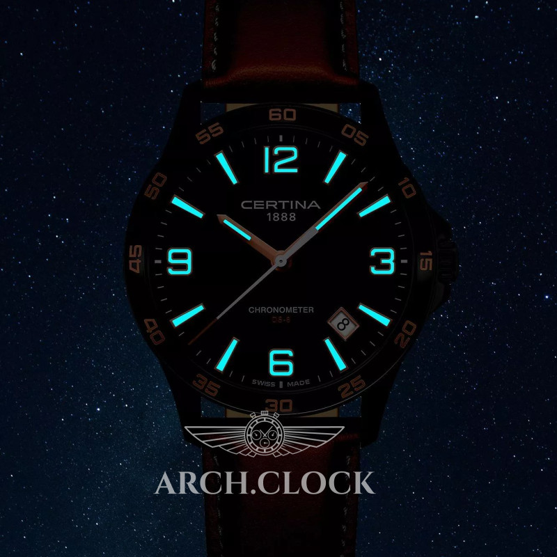 Годинник CERTINA C033.851.36.057.00 CHRONOMETER 100m, фото 6