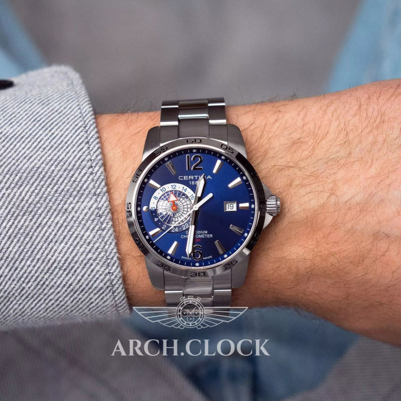 Годинник Certina C034.455.11.047.00 DS Chronometer GMT, фото 2