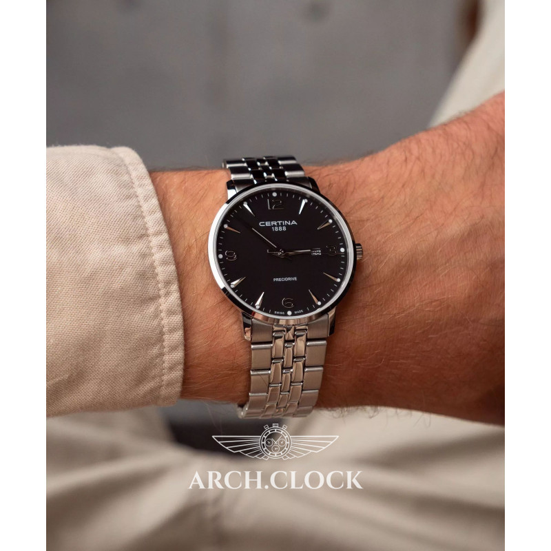 CERTINA C035.410.11.057.00 Caimano Quartz Precidrive100m, фото 4