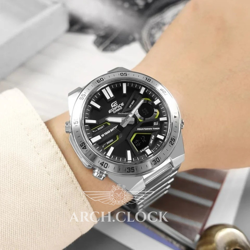 Годинник Casio EDIFICE EFV-C110D-1A3VEF, фото 11