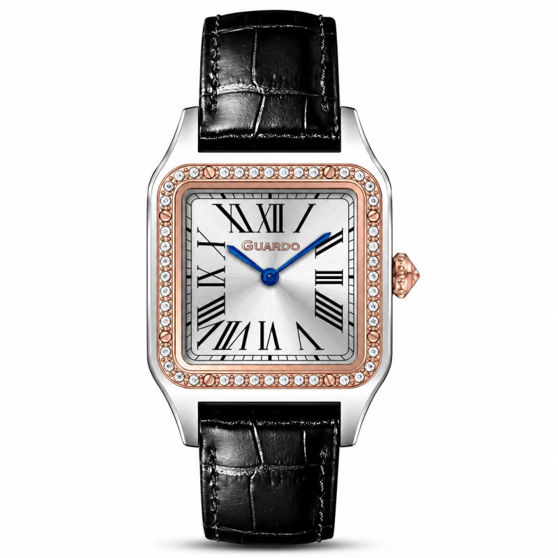 Годинник Guardo Special Edition Silver-Pink-White, фото 1