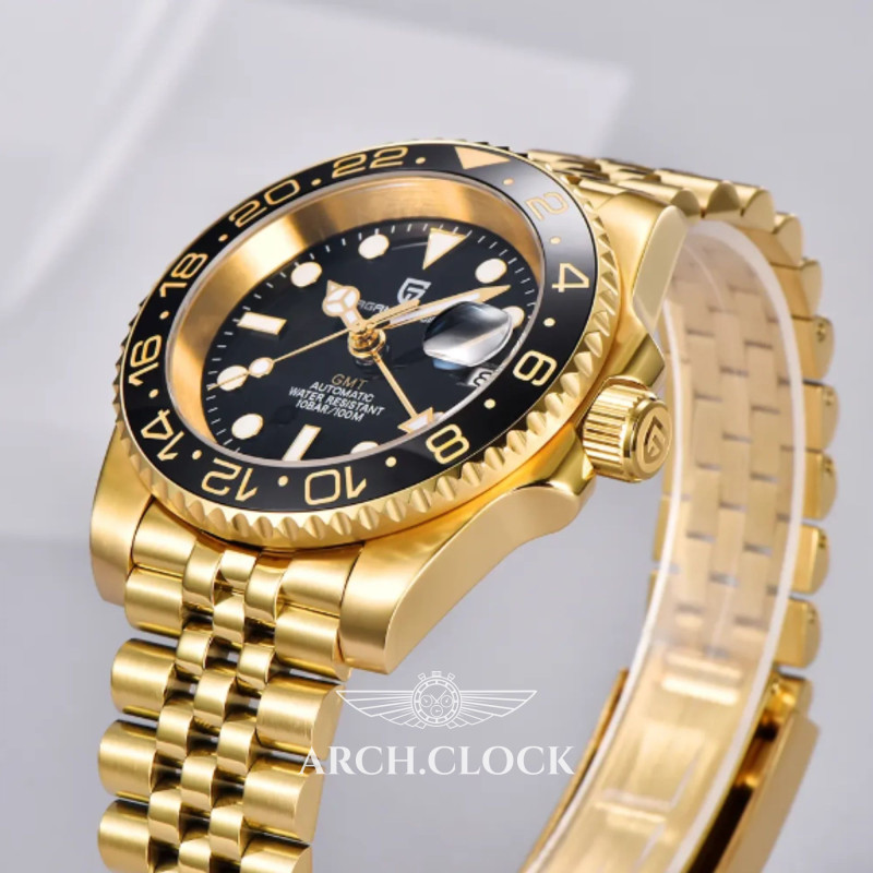 Pagani Design Submarine GMT Gold PD-1662, фото 8