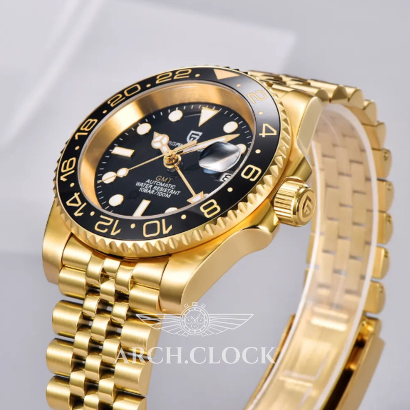 Годинник Pagani Design Submarine GMT Gold PD-1662, фото 8