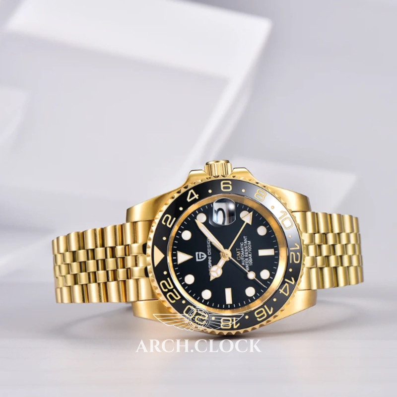 Pagani Design Submarine GMT Gold PD-1662, фото 7