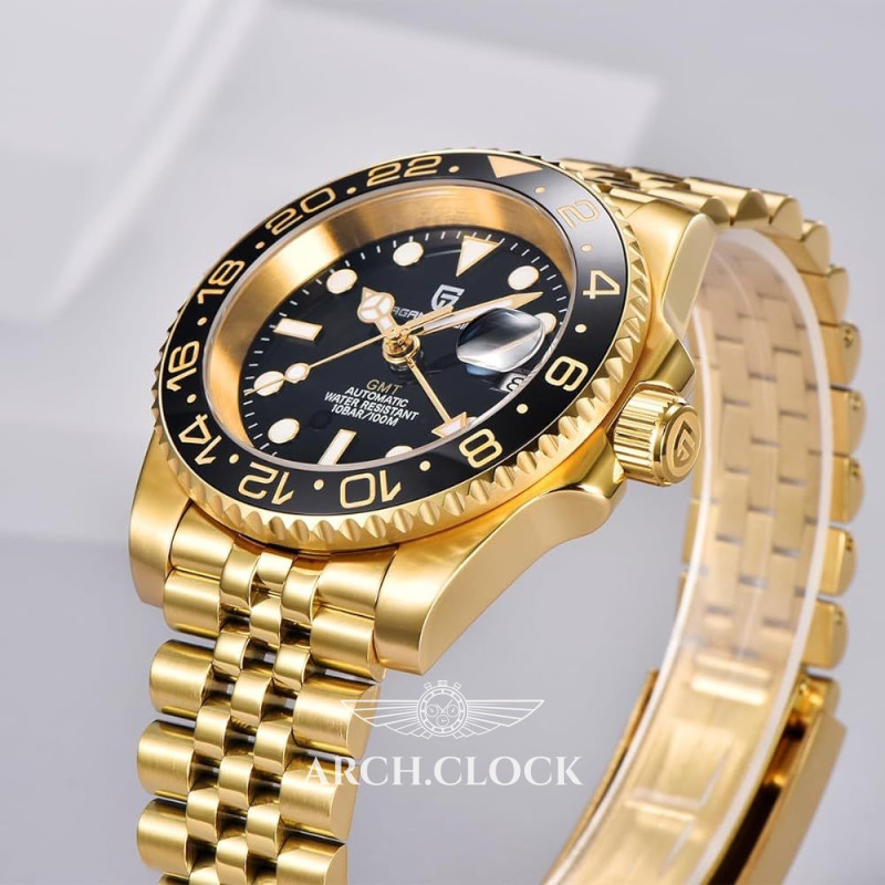 Pagani Design Submarine GMT Gold PD-1662, фото 5