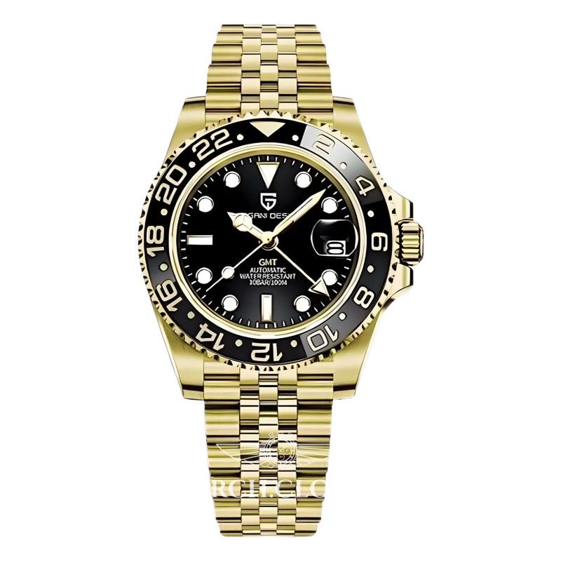 Pagani Design Submarine GMT Gold PD-1662, фото 1