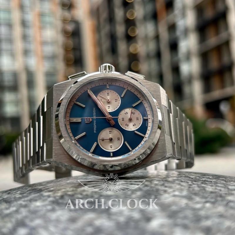 Годинник Pagani Design TRP 1761 Blue, фото 3